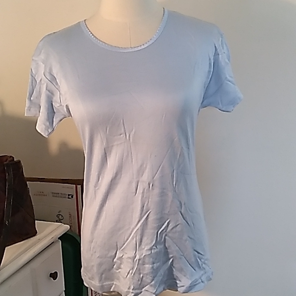 Vintage 1990s Y2K blue nwt blouse 👚